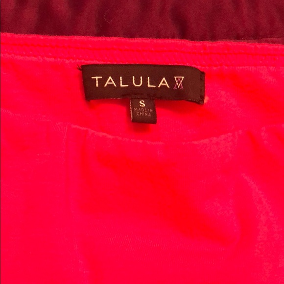 Talula hot pink stretchy mini skirt - Picture 2 of 3